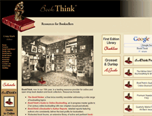 Tablet Screenshot of bookthink.com